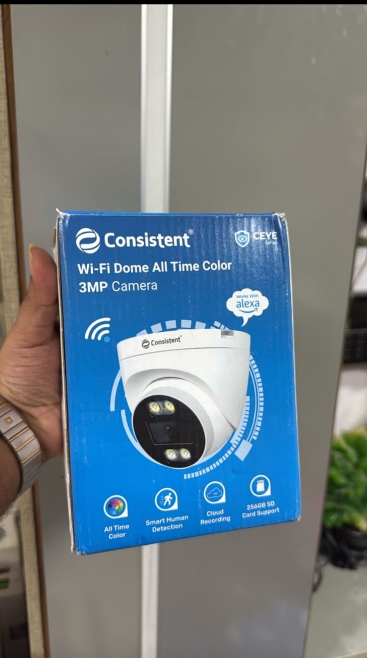 Security camera close-up